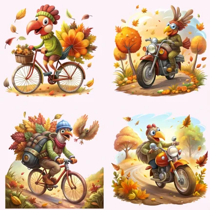 Art Joy Print Rider Turkey Clipart