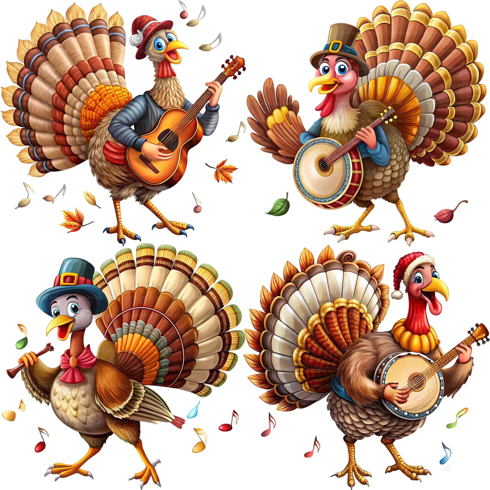 Art Joy Print Singer Turkey Clipart