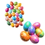 18 Easter Egg Clipart Bundle – Colorful Spring PNG for Sublimation, Crafts, Stickers & Party Decor, instant Download, Commercial Use - Image 5