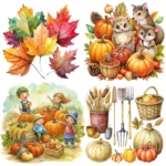 Thanksgiving Fall Harvest Clipart