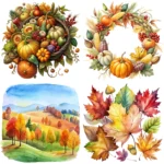 Thanksgiving Fall Harvest Clipart