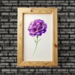 Watercolor Carnations Clipart