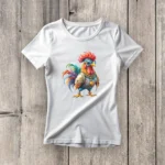 Cool Rooster Printable Clipart