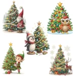 ArtJoyPrint Christmas Tree Clipart