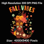 Fall Cowgirl Boot PNG - Western Floral Autumn Sublimation Design Digital Download - Image 7