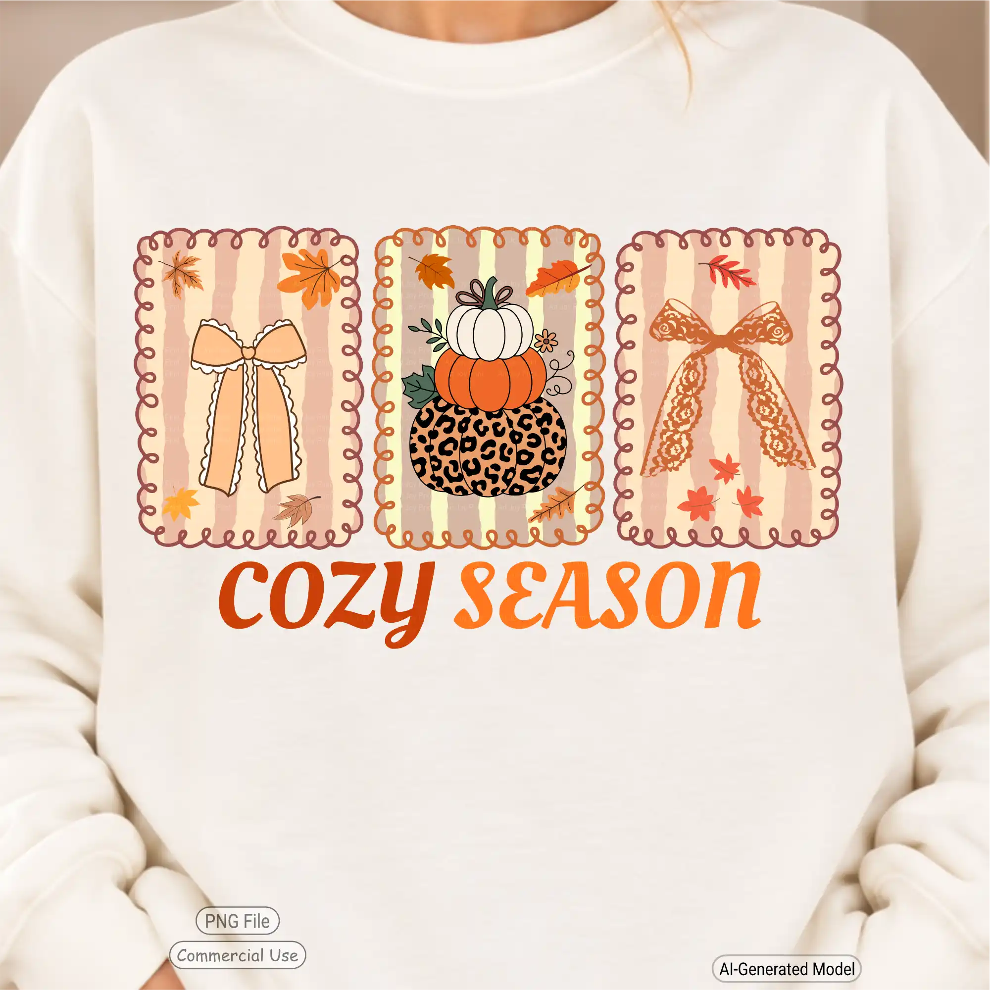 Art Joy Print Studio Cozy Season Fall Shirt PNG