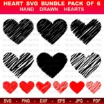 Art Joy Print Heart SVG Bundle