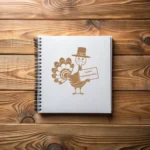 ArtJoyPrint Thanksgiving Banner Turkey SVG