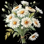 Art Joy Print Daisy Flower Floral Bouquet Clipart