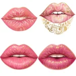 Pink Lips Clipart
