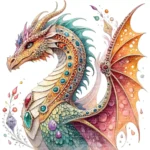 Jeweled Dragon Clipart