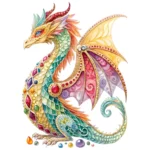 Art Joy PrintArt Joy Print Jeweled Dragon Clipart