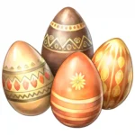Rustic Easter Egg Clipart