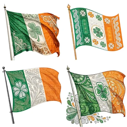 Art Joy Print Irish Flag St Patricks Clipart