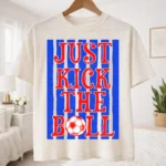 Art Joy Print Just Kick The Ball Stripes Shirt PNG