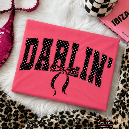 Art Joy Print Darlin Shirt PNG